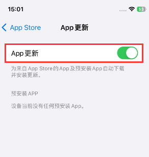 九龙苹果15维修中心如何让iPhone15APP自动更新